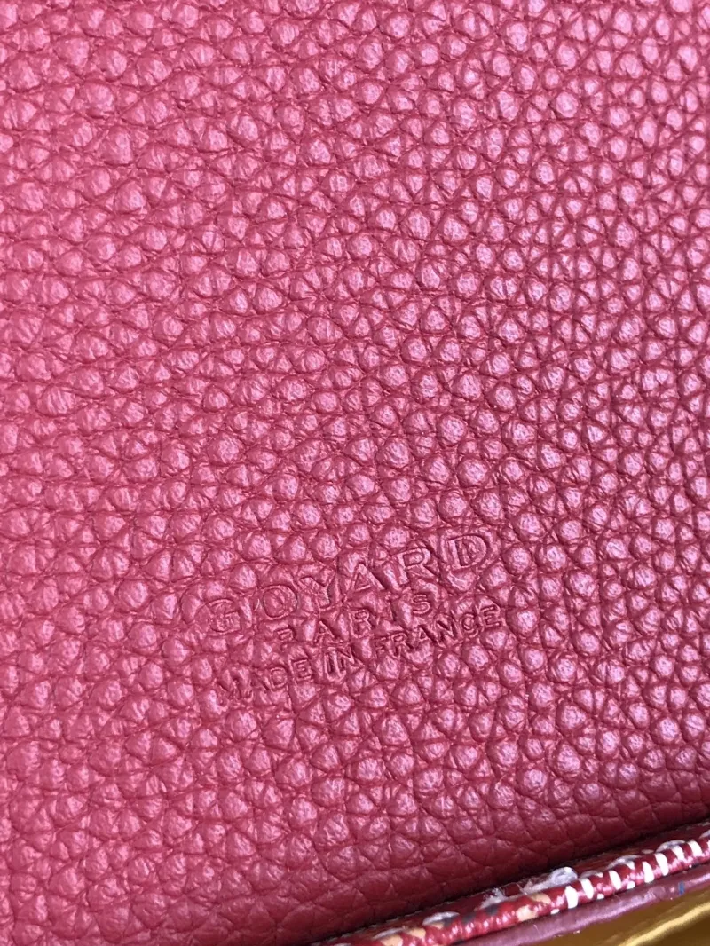 Goyard Red Satchel Crossbody Bag 26 - Image 7
