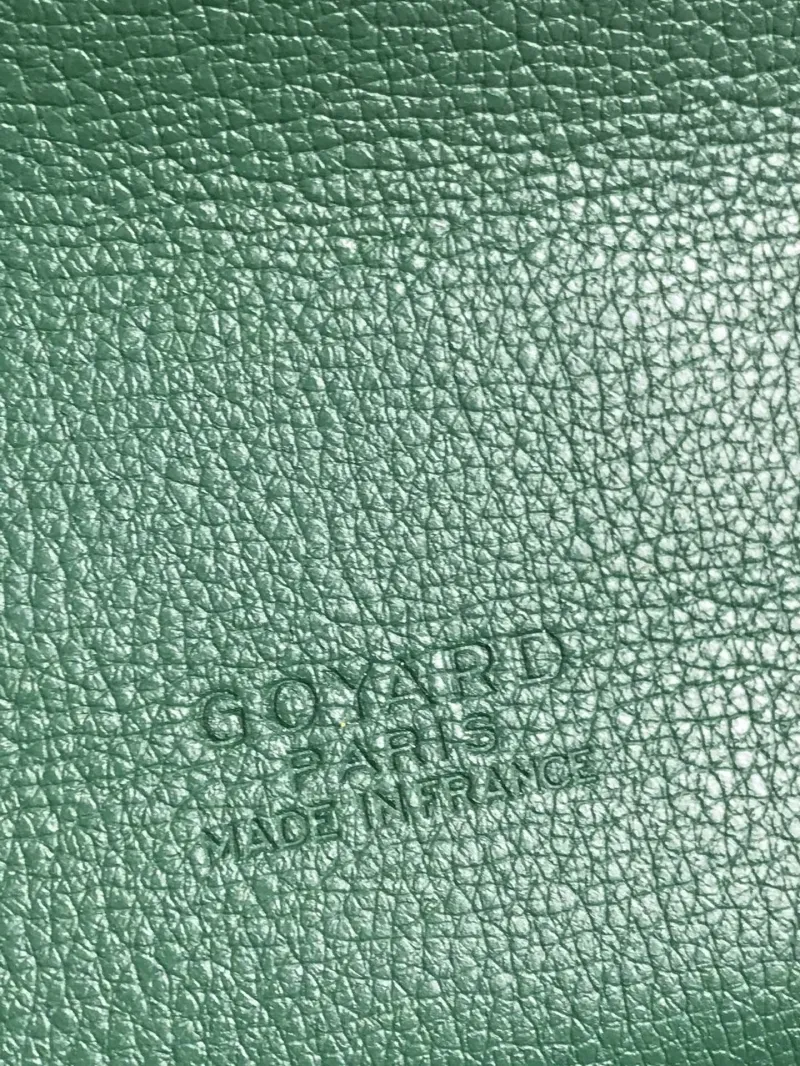 Goyard Green 28 Crossbody Satchel Bag - Image 7