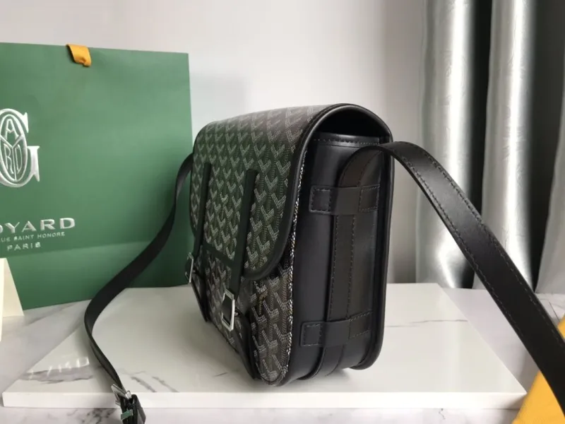 Alternative view of Goyard Black Satchel Crossbody Bag