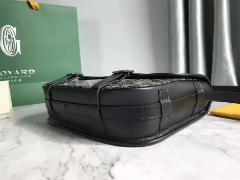 Goyard Black Satchel Crossbody Bag - Image 4