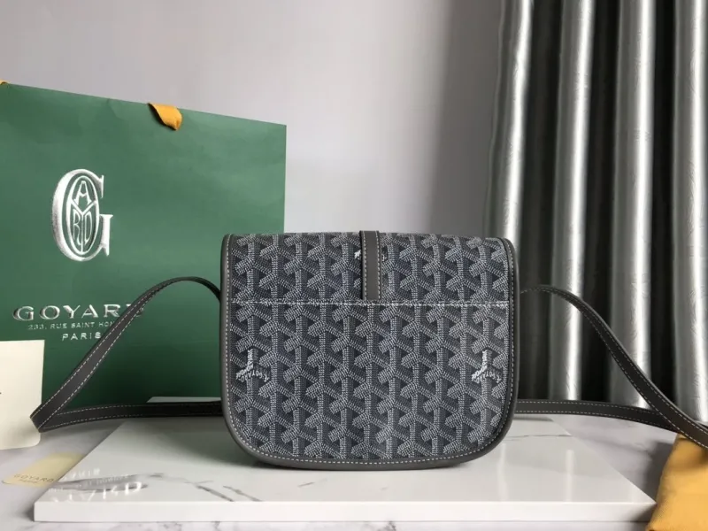 Goyard Gray Satchel Crossbody Bag 47 - Image 3