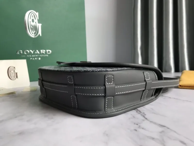 Goyard Gray Satchel Crossbody Bag 47 - Image 4