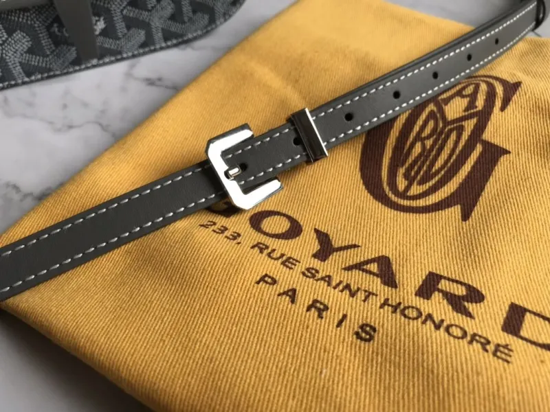 Goyard Gray Satchel Crossbody Bag 47 - Image 7