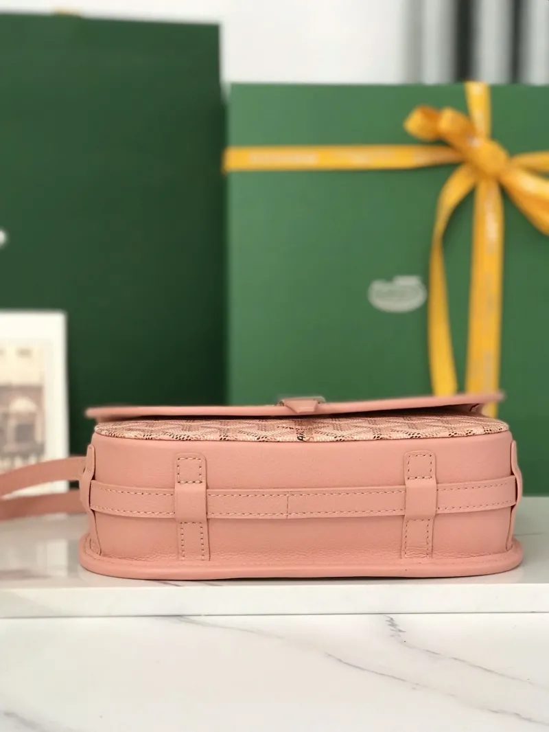 Goyard Pink Satchel Crossbody Bag - Image 4