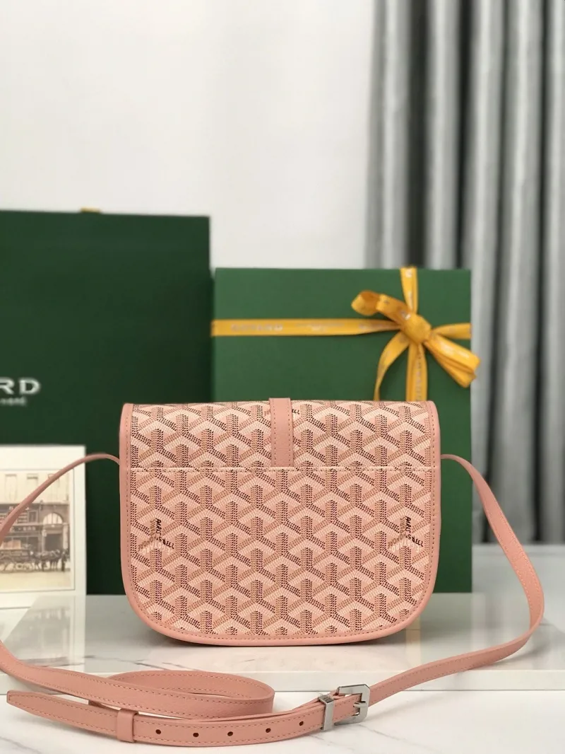 Goyard Pink Satchel Crossbody Bag - Image 5