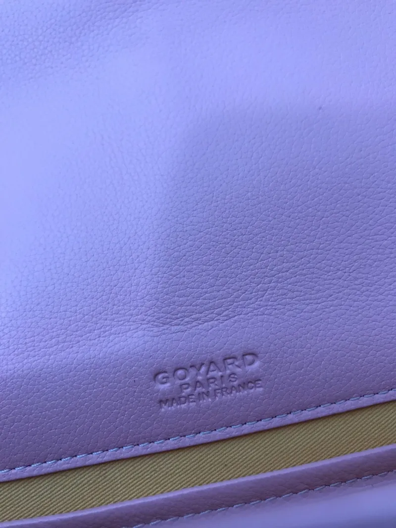 Goyard Pink Satchel Crossbody Bag - Image 8