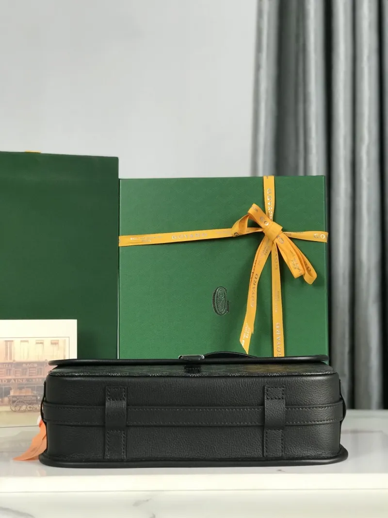 Goyard Black Satchel Crossbody Bag 78 - Image 3