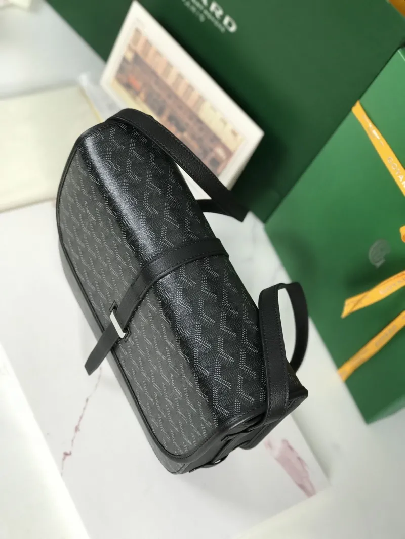 Goyard Black Satchel Crossbody Bag 78 - Image 7