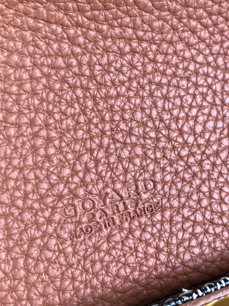 Goyard Brown Monogram Crossbody Satchel Bag - Image 8