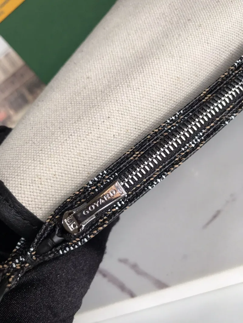 Goyard Black Satchel Crossbody Bag 92 - Image 6