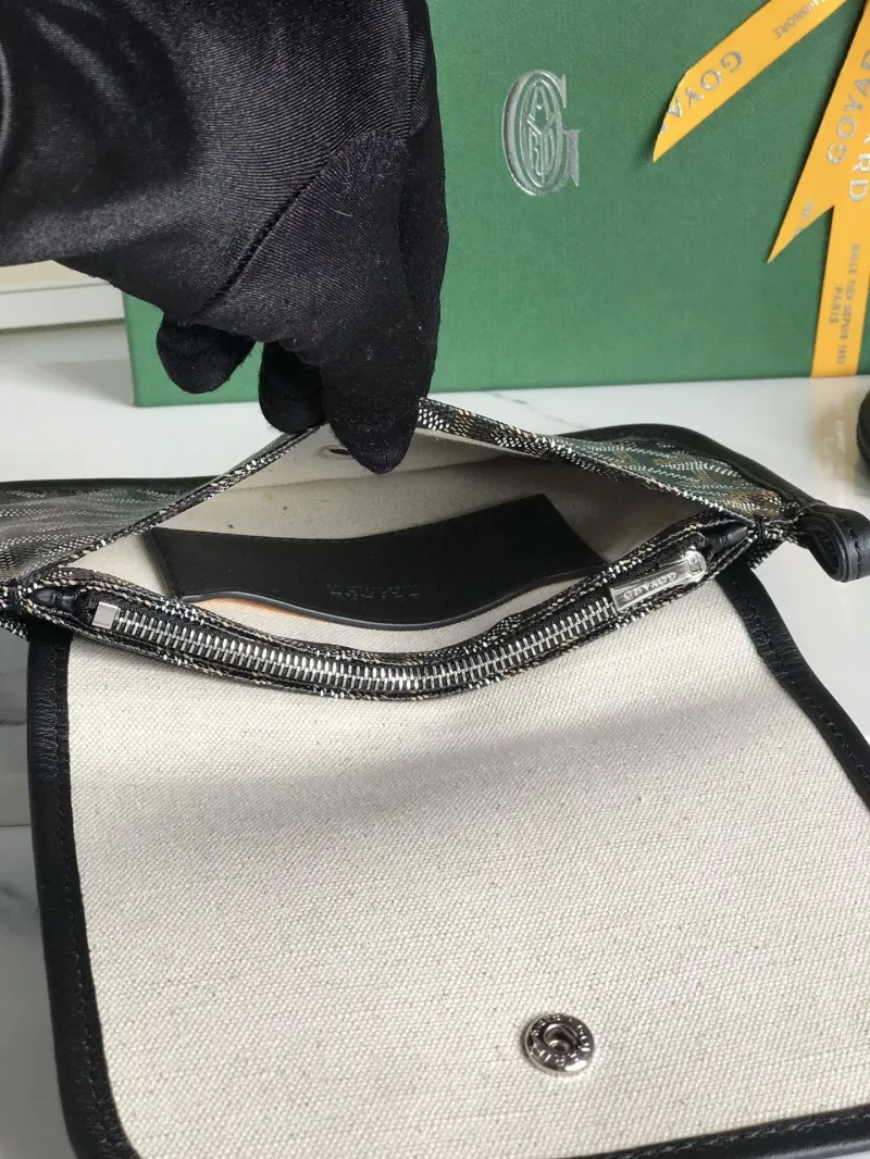 Goyard Black Satchel Crossbody Bag 92 - Image 7