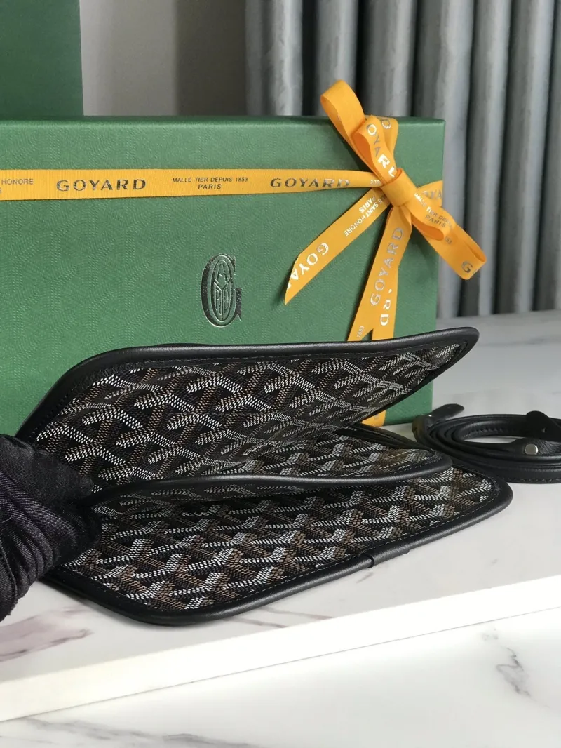 Goyard Black Satchel Crossbody Bag 92 - Image 9
