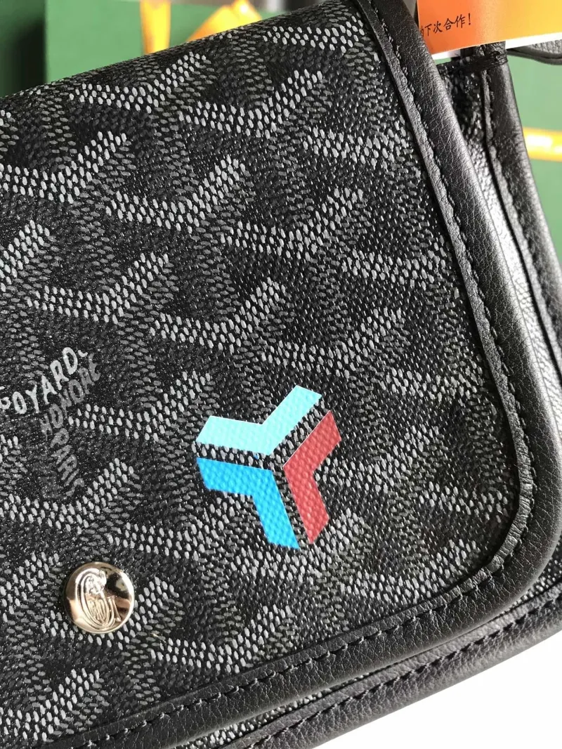 Goyard Black Crossbody Satchel Bag 102 - Image 3