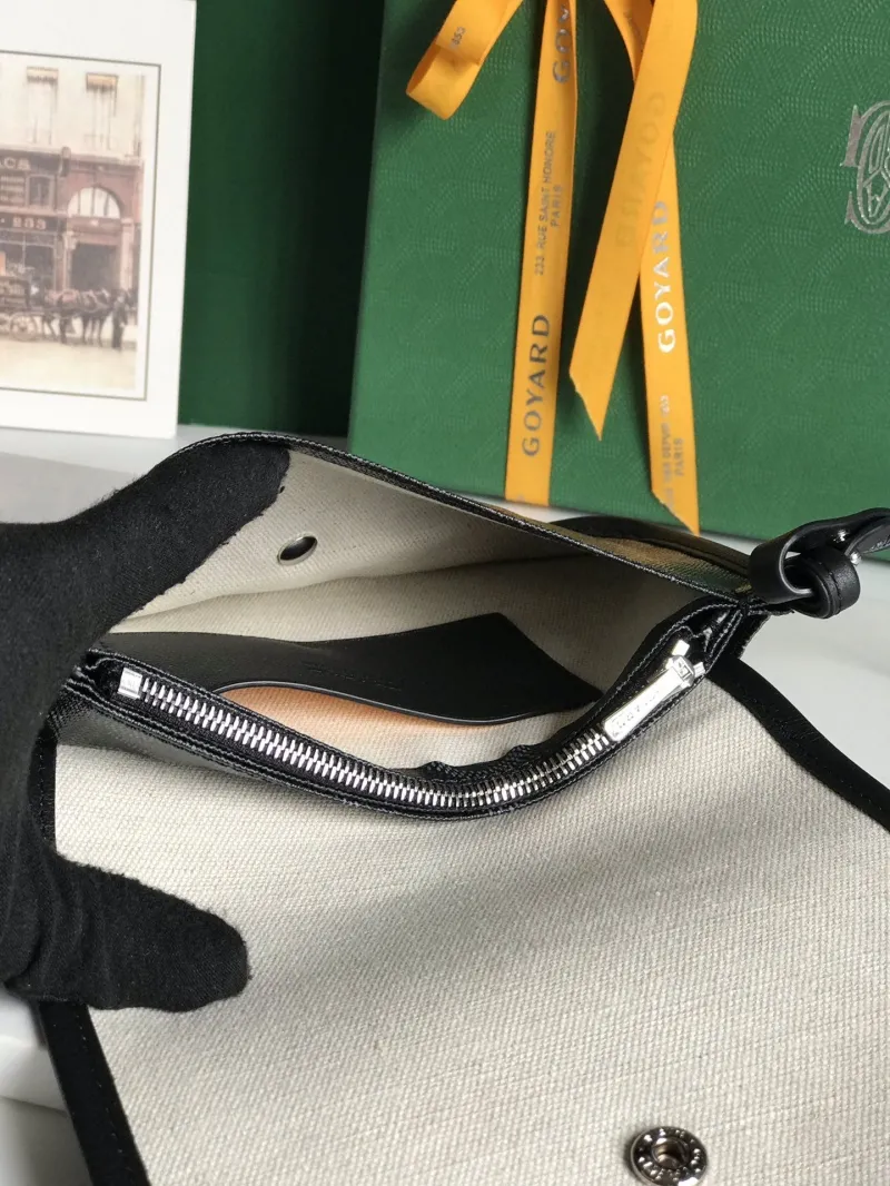 Goyard Black Crossbody Satchel Bag 102 - Image 9