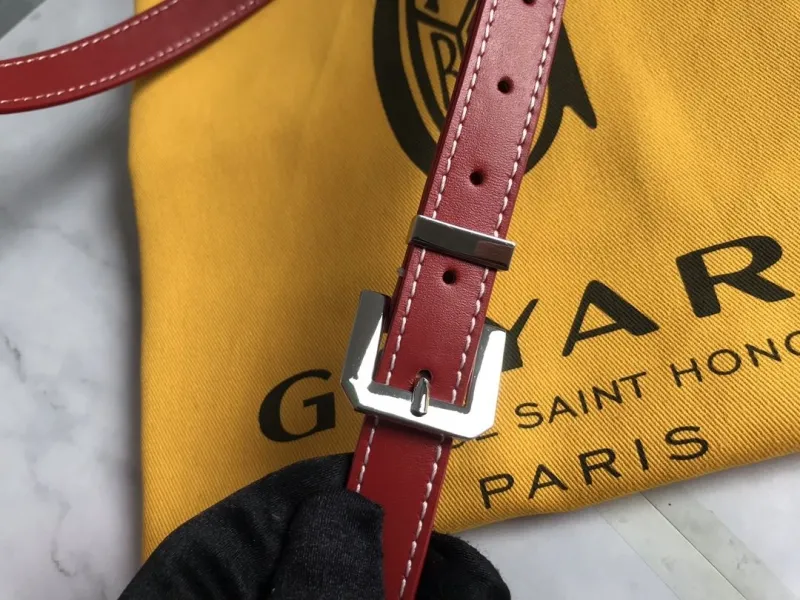 Goyard Red Satchel Crossbody Bag - Image 5