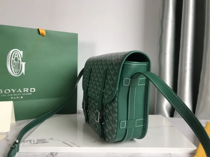 Alternative view of Goyard Green Satchel Crossbody Bag