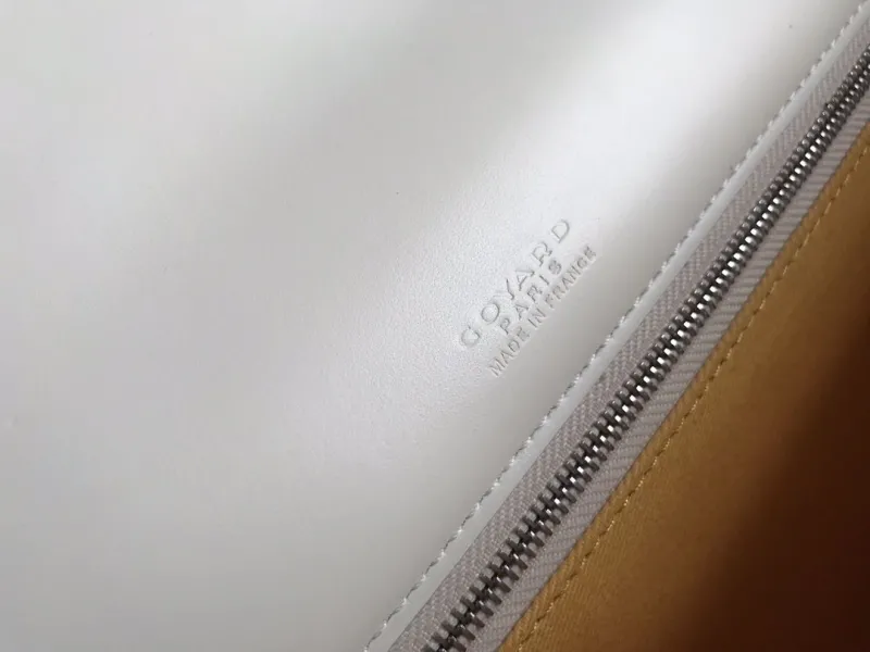 Goyard White Satchel Crossbody Bag - Image 7