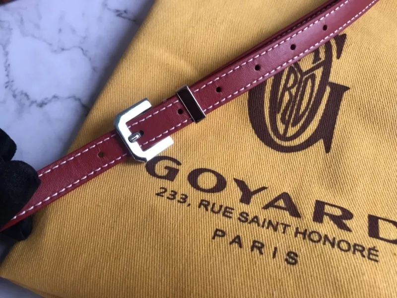 Goyard Red Satchel Crossbody Bag - Image 7