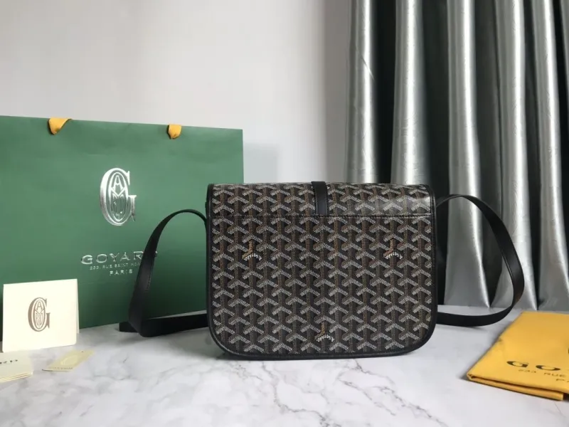 Goyard Black Satchel Crossbody Bag 134 - Image 3