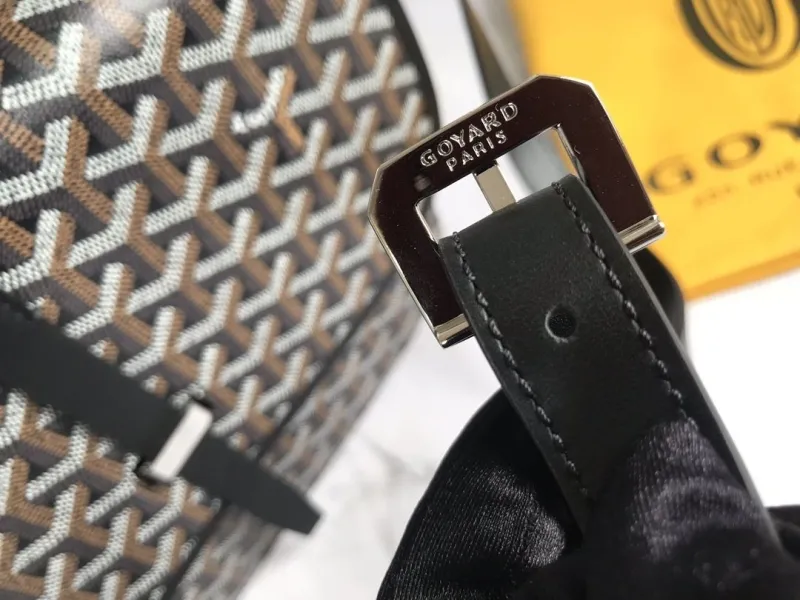 Goyard Black Satchel Crossbody Bag 134 - Image 6
