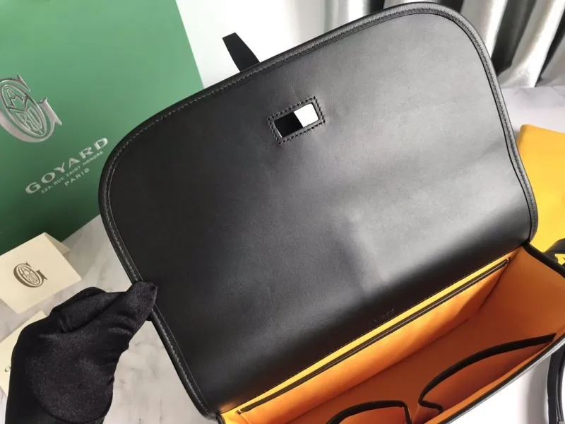 Goyard Black Satchel Crossbody Bag 134 - Image 8