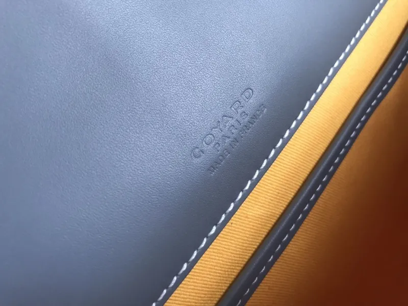 Goyard Gray Satchel Bag 136 - Image 9