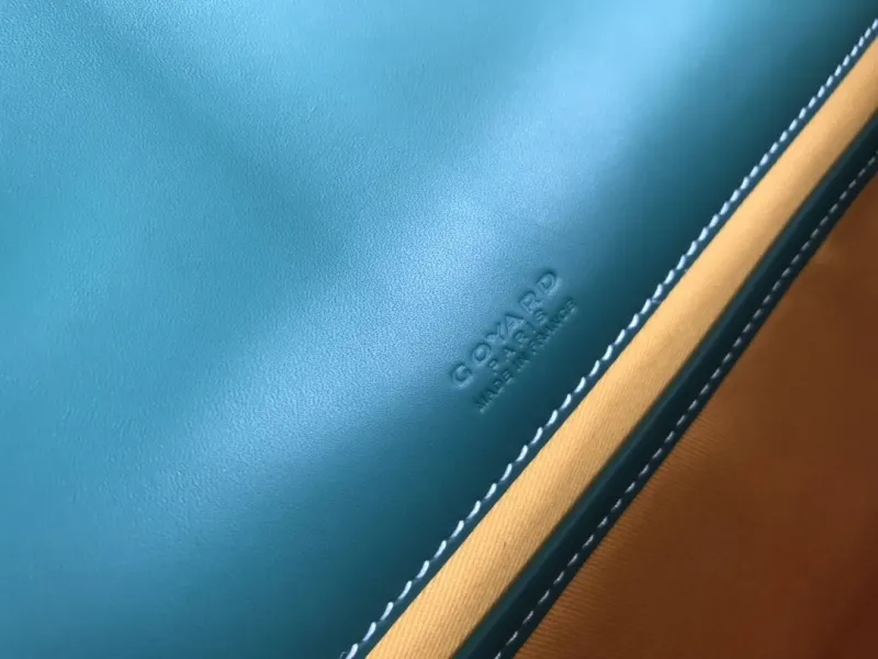 Goyard Green Crossbody Satchel Bag - Image 8