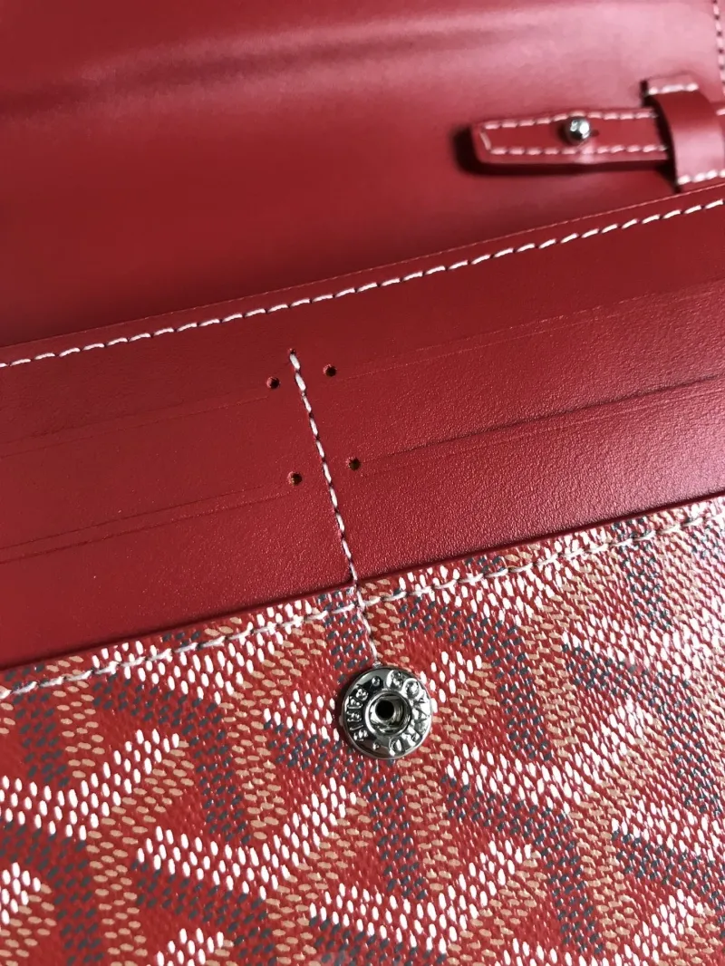 Goyard Red Crossbody Satchel Bag - Image 8