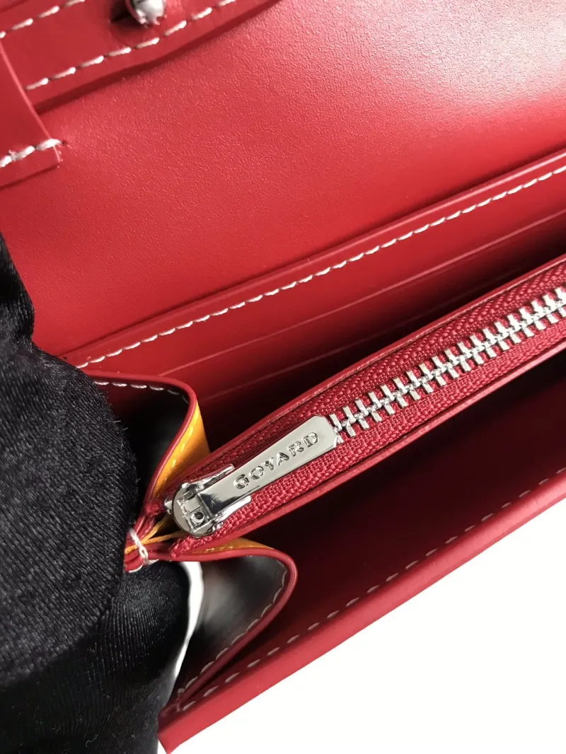 Goyard Red Crossbody Satchel Bag - Image 9