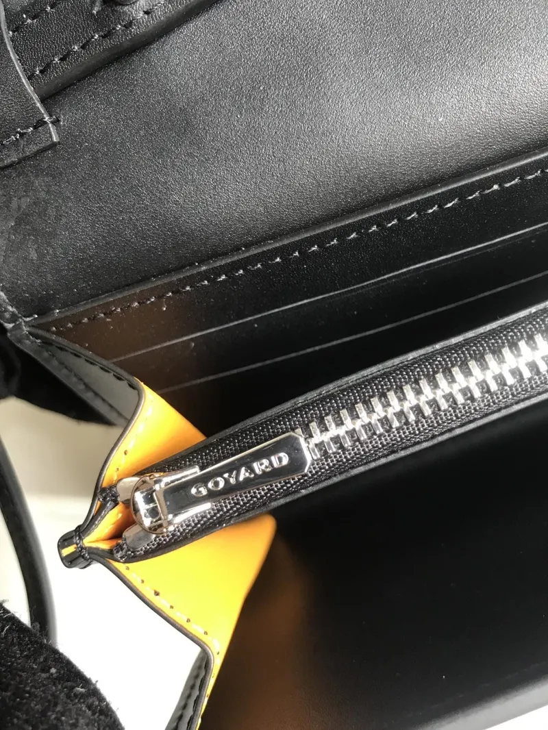 Goyard Black Crossbody Satchel Bag - Image 7