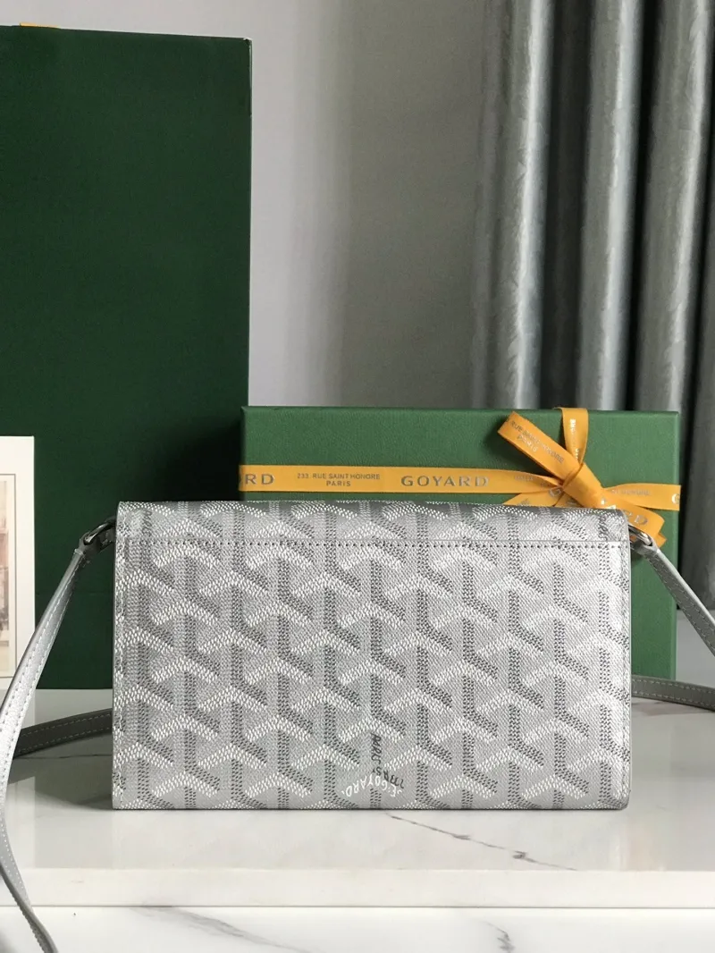 Alternative view of Goyard Silver Satchel Crossbody Bag 171