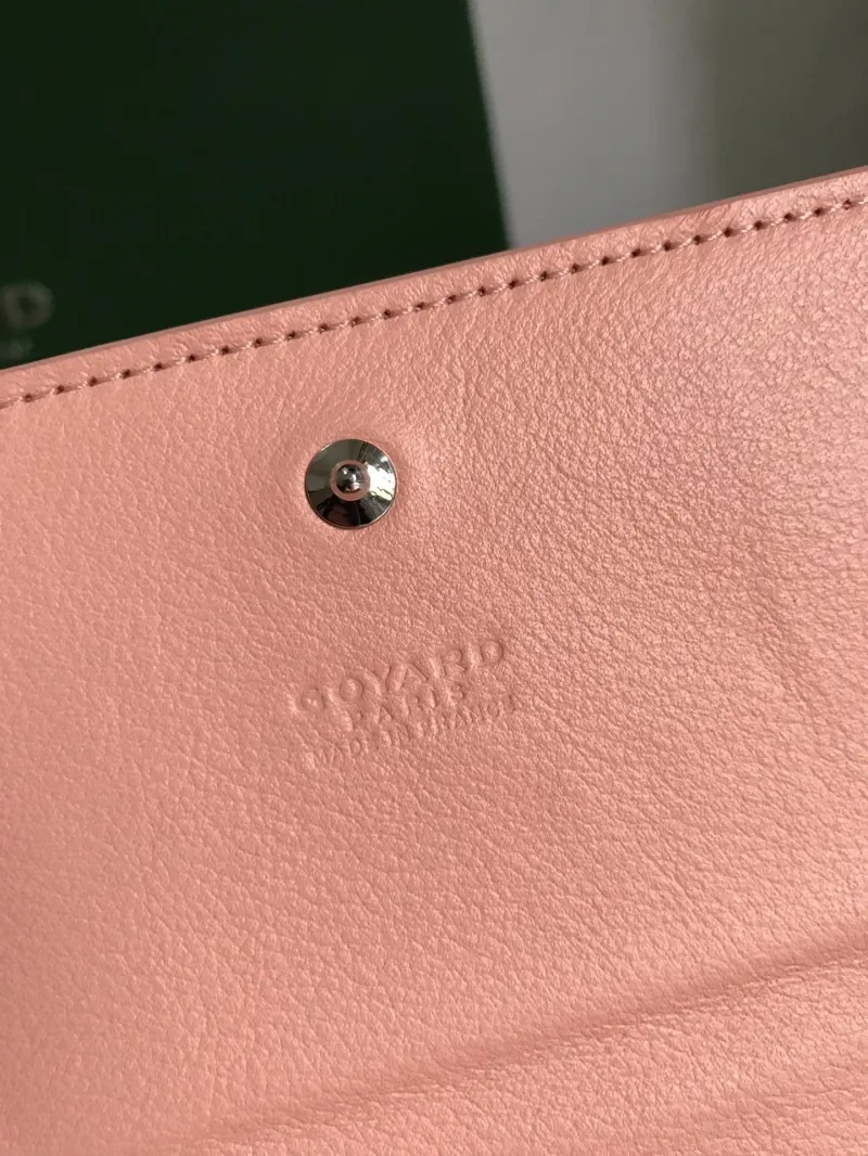 Goyard Pink Satchel Crossbody Bag - Image 7