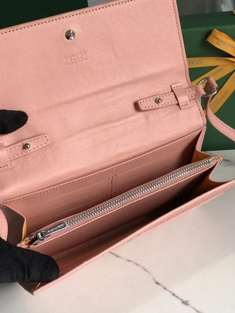 Goyard Pink Satchel Crossbody Bag - Image 8