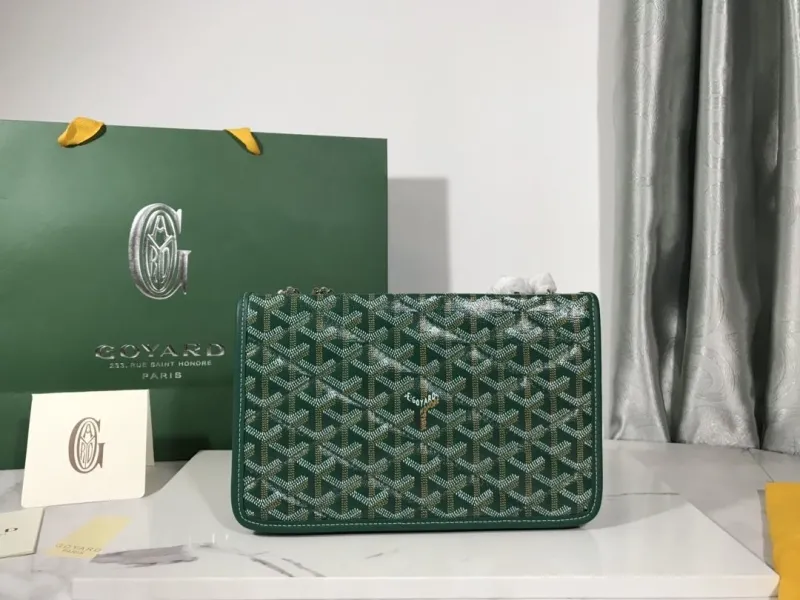 Goyard Green Satchel Bag 173