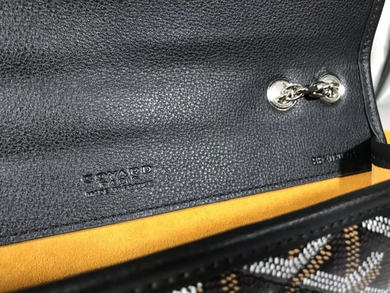 Goyard Black Satchel Bag 176 - Image 8