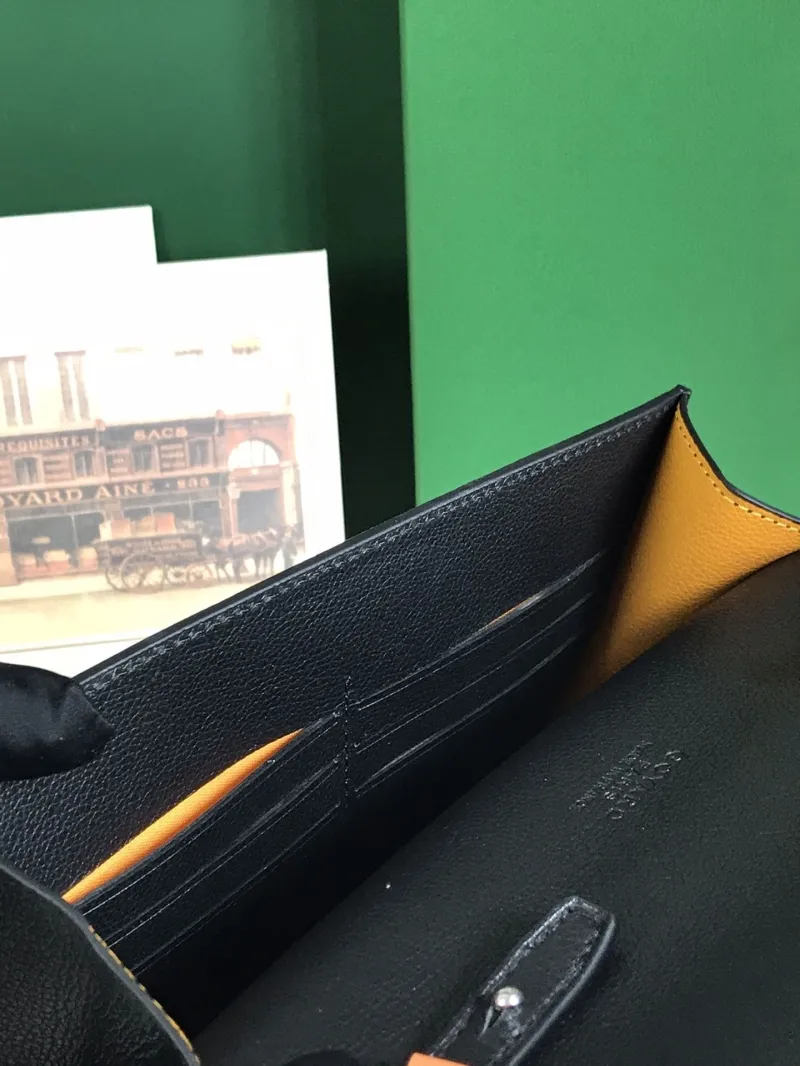 Goyard Black Crossbody Satchel Bag - Image 8