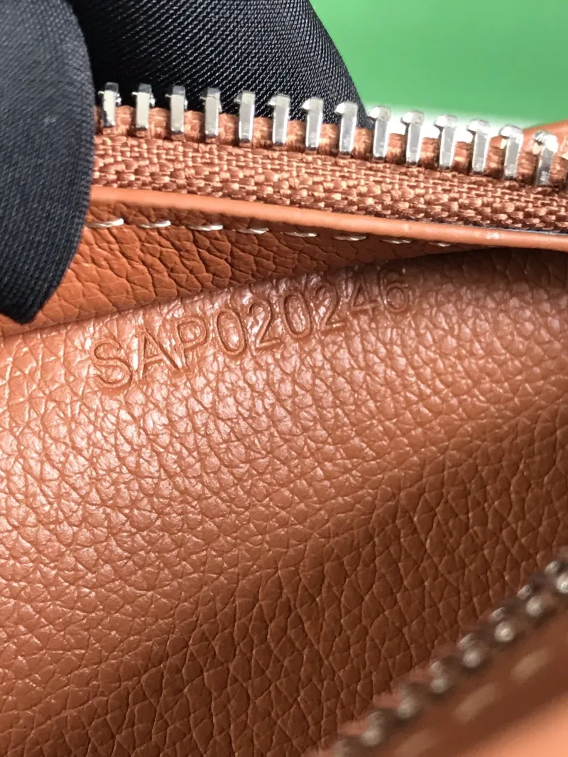 Goyard Tan Black Saddle Crossbody Bag 216 - Image 8
