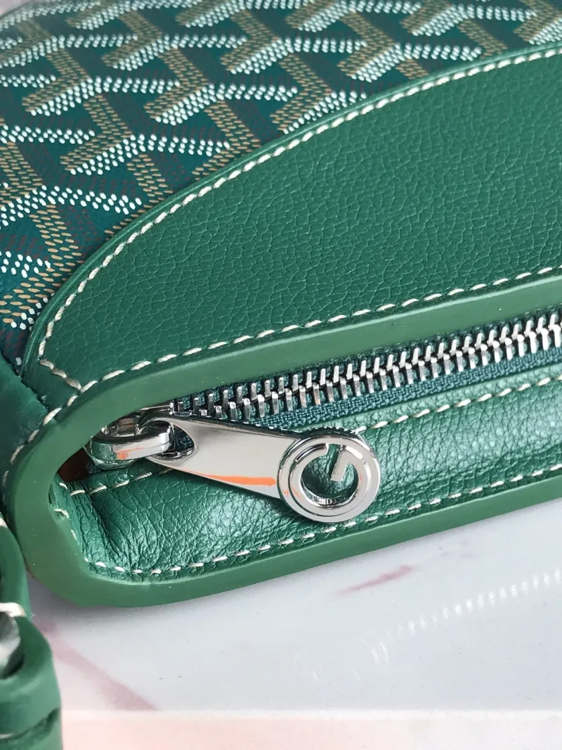 Goyard Green Satchel Crossbody Bag 221 - Image 6