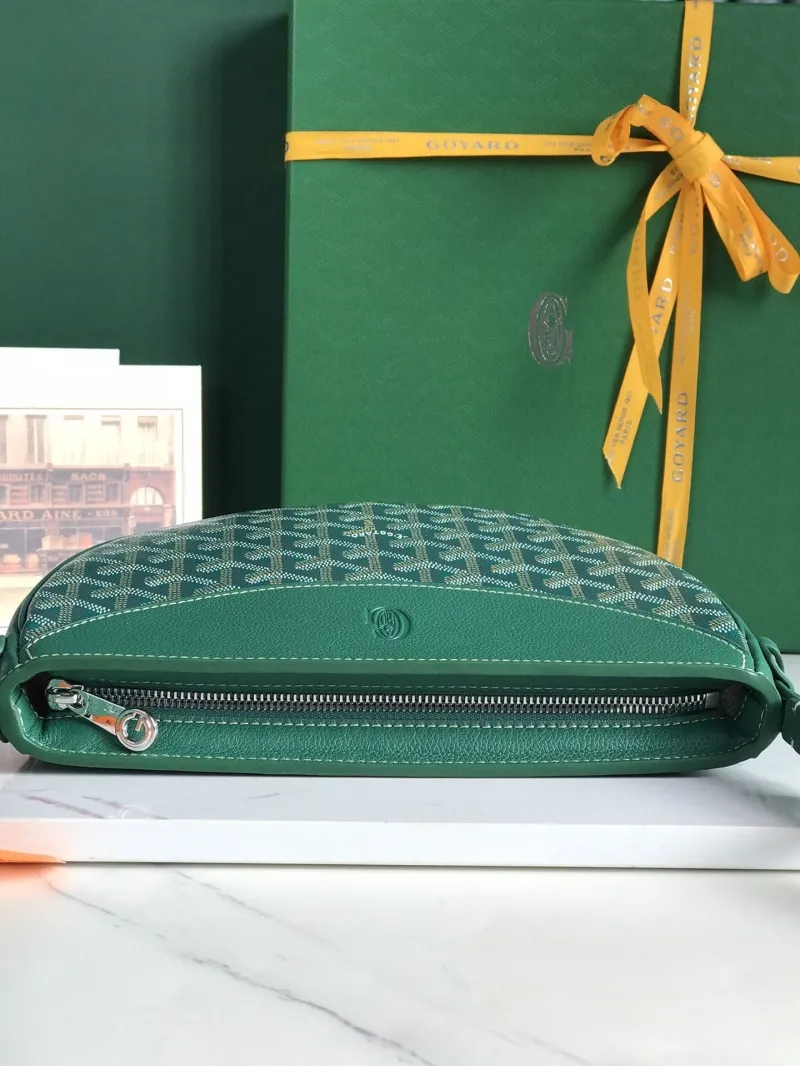 Goyard Green Satchel Crossbody Bag 221 - Image 7