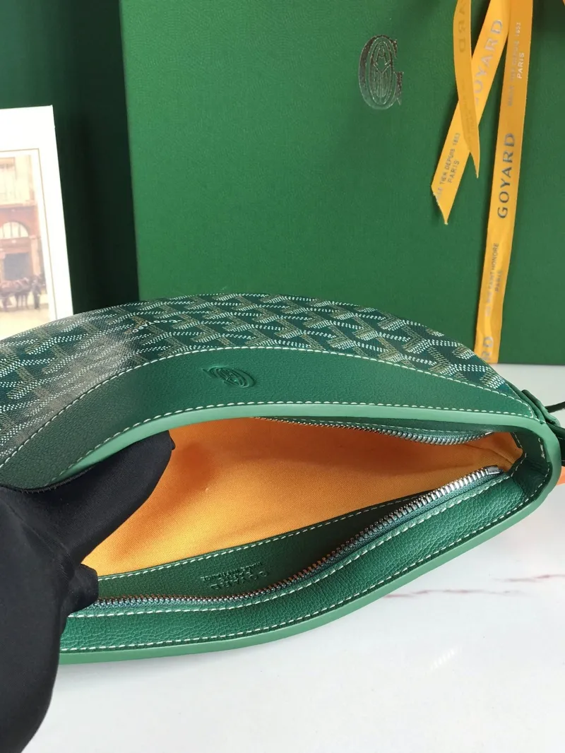 Goyard Green Satchel Crossbody Bag 221 - Image 8