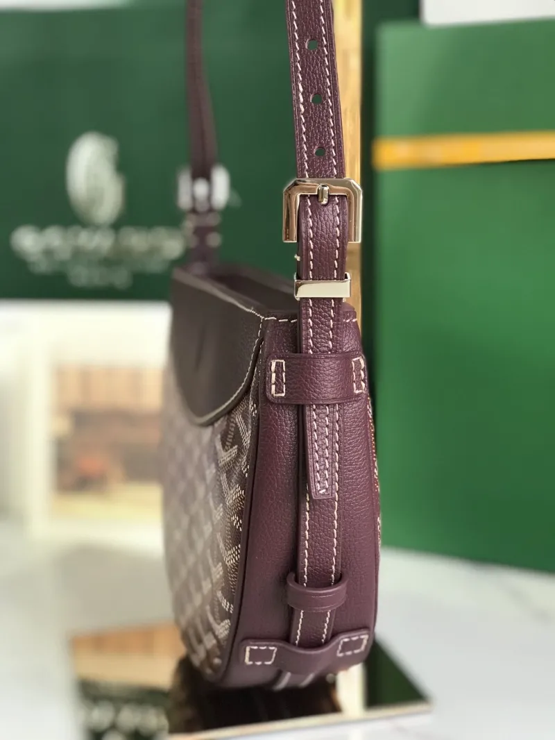 Goyard Brown Saddle Crossbody Bag 223 - Image 3