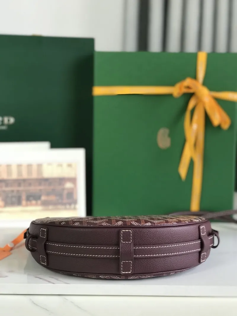 Goyard Brown Saddle Crossbody Bag 223 - Image 6