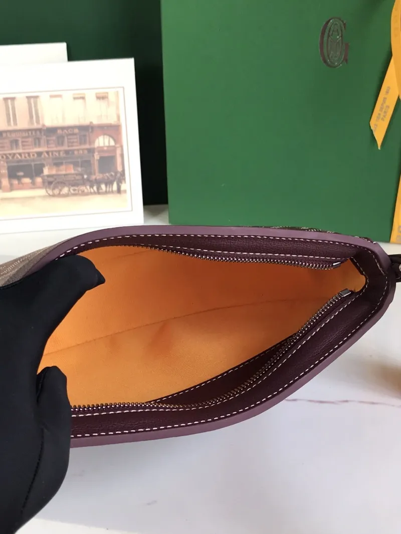 Goyard Brown Saddle Crossbody Bag 223 - Image 8