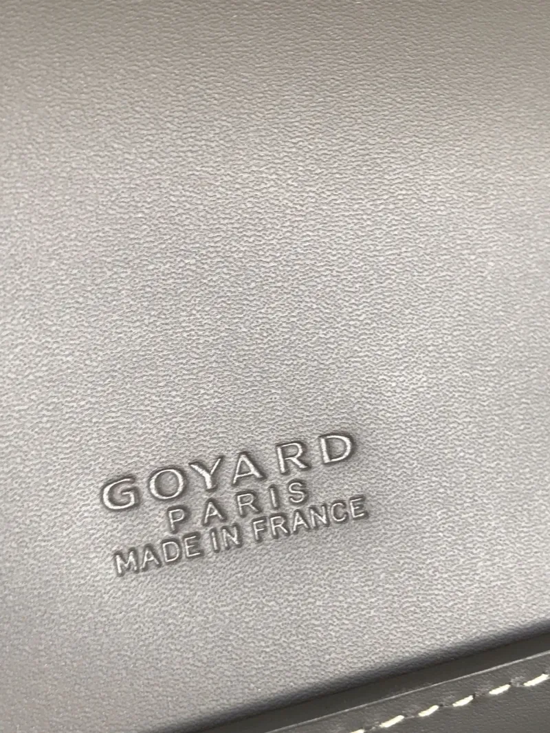 Goyard Gray Satchel Chain Crossbody Bag - Image 7