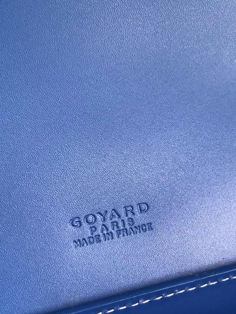 Goyard Blue Satchel Chain Bag - Image 8