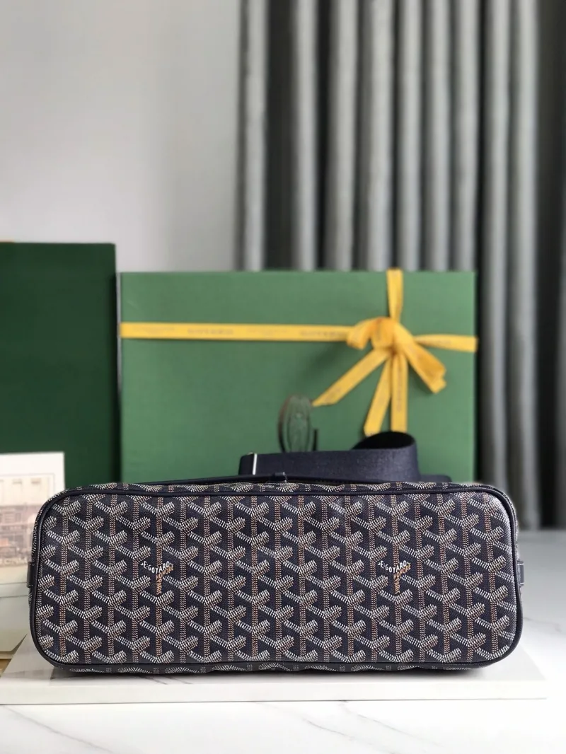 Goyard Navy Messenger Satchel Bag 241 - Image 4