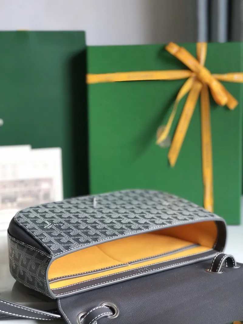 Goyard Gray Satchel Crossbody Bag - Image 7