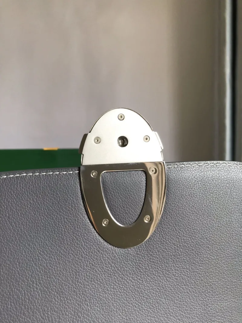 Goyard Gray Satchel Crossbody Bag - Image 8