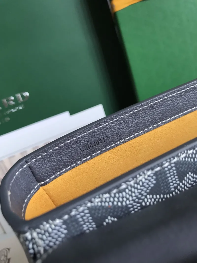 Goyard Gray Satchel Crossbody Bag - Image 9