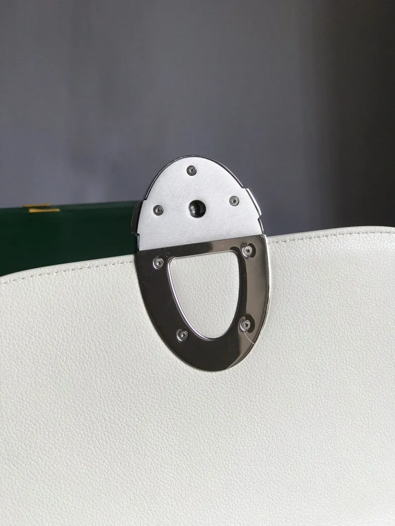 Goyard White Satchel Crossbody Bag - Image 7